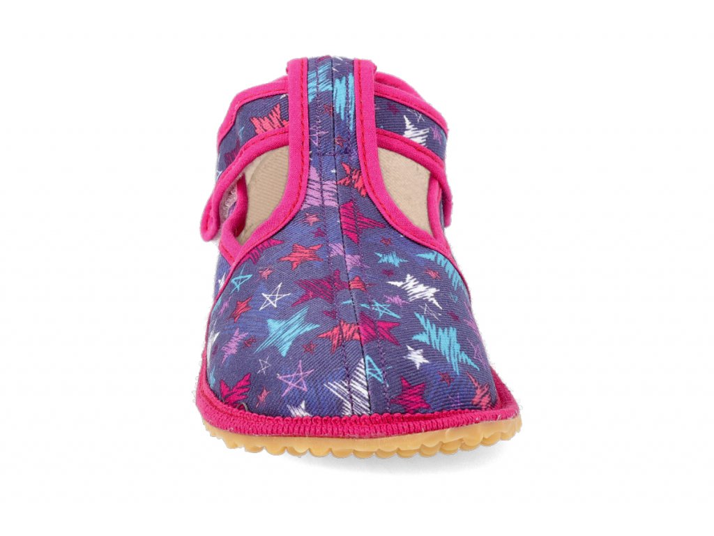 Barefoot bačkorky BEDA stars BF 060010/W/02 zúžené/slim